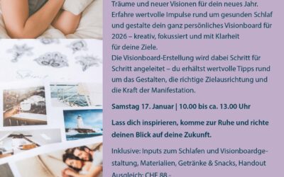 Schenke Zeit für Träume und neue Visionen